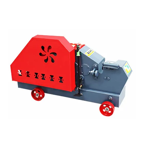 Cortadora de barras de refuerzo Máquina cortadora de barras de acero de 42 mm Máquina cortadora de barras de refuerzo eléctrica Máquina cortadora de barras de refuerzo usada